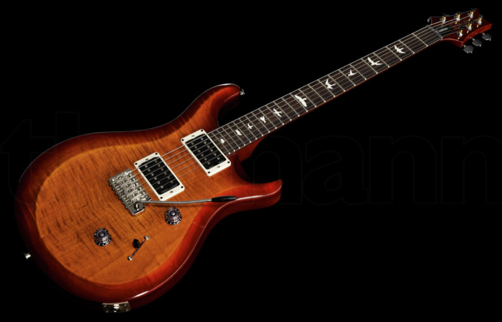 Prs S2 Custom 24 Usa 2h Trem Rw - Dark Cherry Sunburst - Guitarra eléctrica de doble corte. - Variation 1