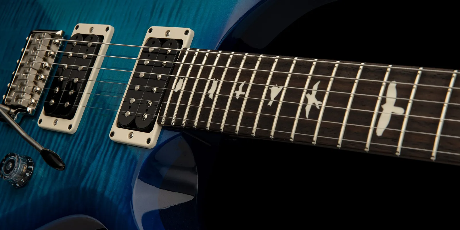 Prs S2 Custom 24 Usa Hh Trem Rw - Lake Blue - Guitarra eléctrica de doble corte. - Variation 2
