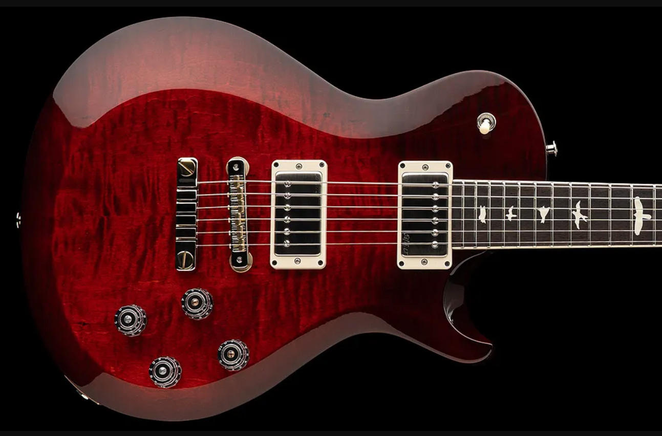 Prs S2 Mccarty 594 Singlecut Usa 2h 58/15lt Ht Rw - Fire Red Burst - Single cut gitaar - Variation 2