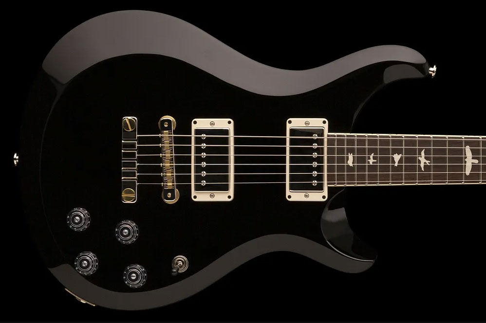 Prs S2 Mccarty 594 Thinline Hh Rw - Black - Guitarra eléctrica de doble corte. - Variation 1