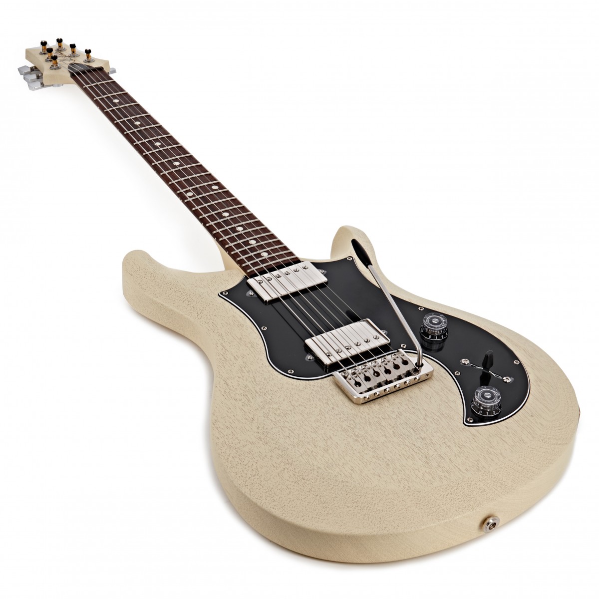 Prs S2 Standard 22 Satin Usa Hh Trem Rw - Antique White - Guitarra eléctrica de doble corte. - Variation 2