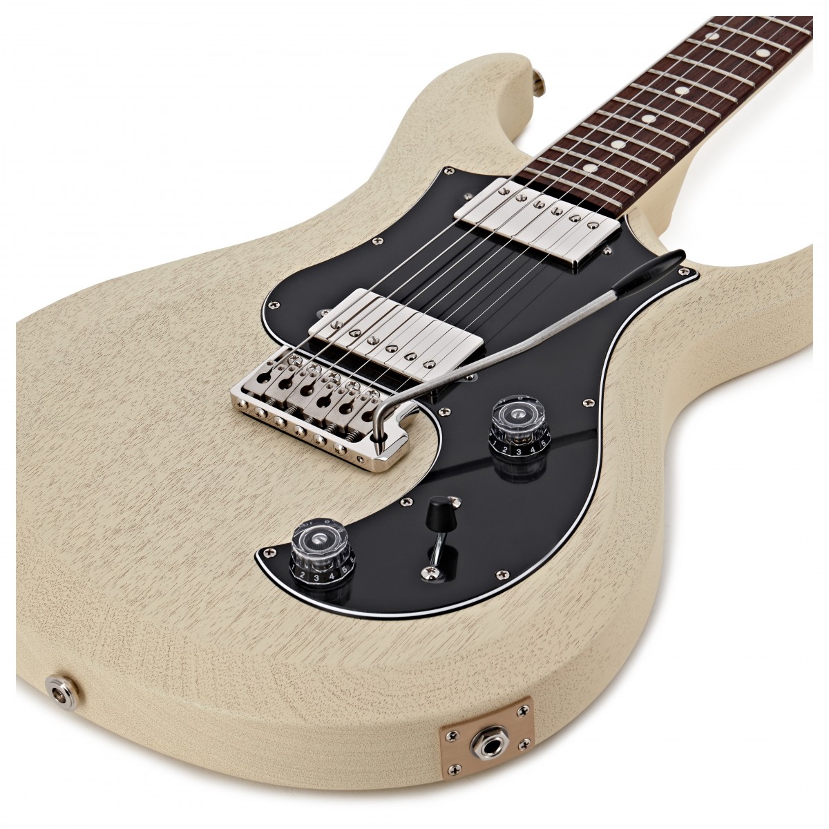 Prs S2 Standard 22 Satin Usa Hh Trem Rw - Antique White - Guitarra eléctrica de doble corte. - Variation 3