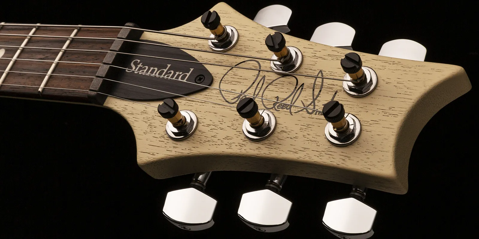 Prs S2 Standard 22 Satin Usa Hh Trem Rw - Antique White - Guitarra eléctrica de doble corte. - Variation 8