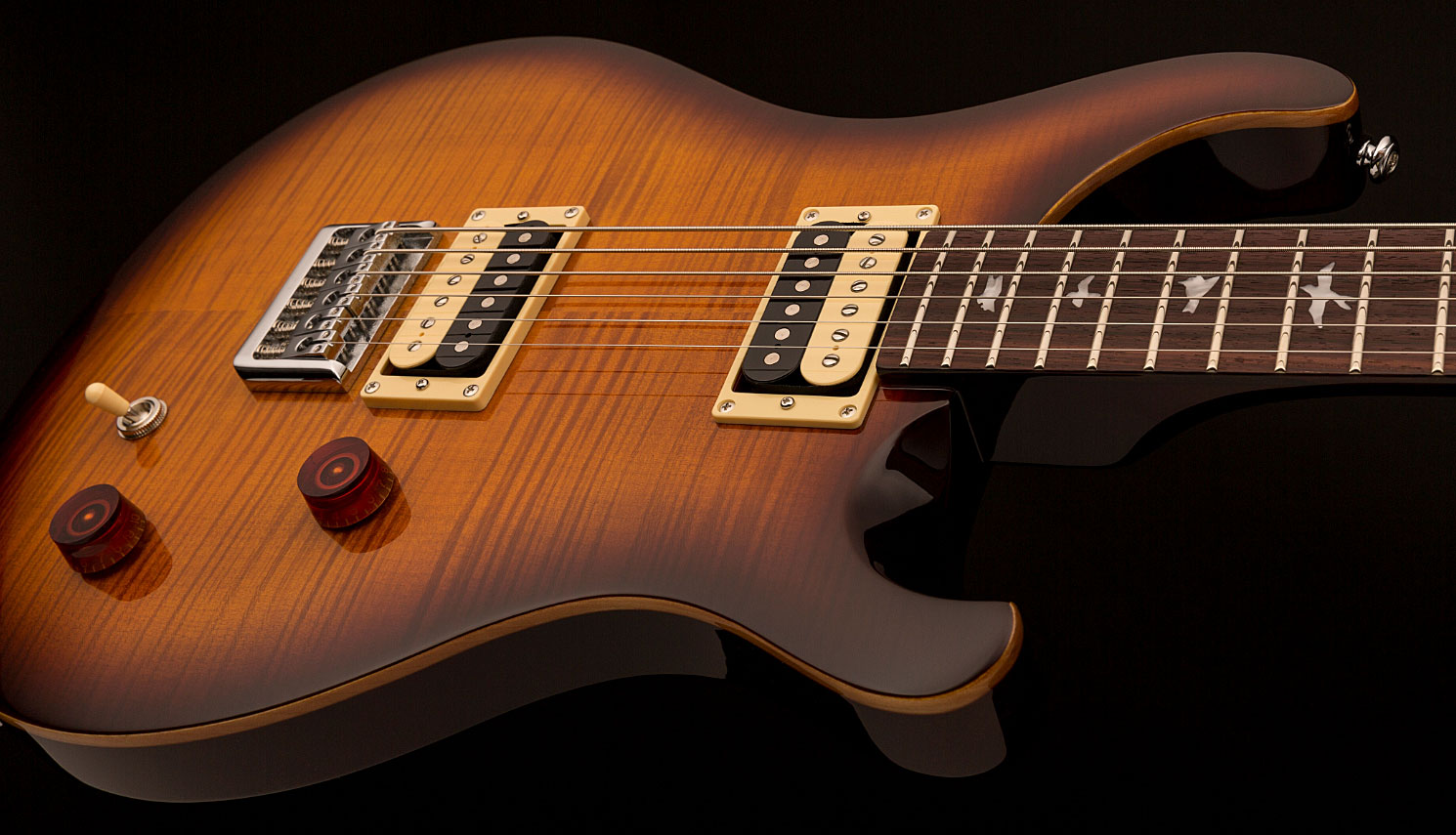 Prs Se 245 2017 - Tobacco Sunburst - Enkel gesneden elektrische gitaar - Variation 2