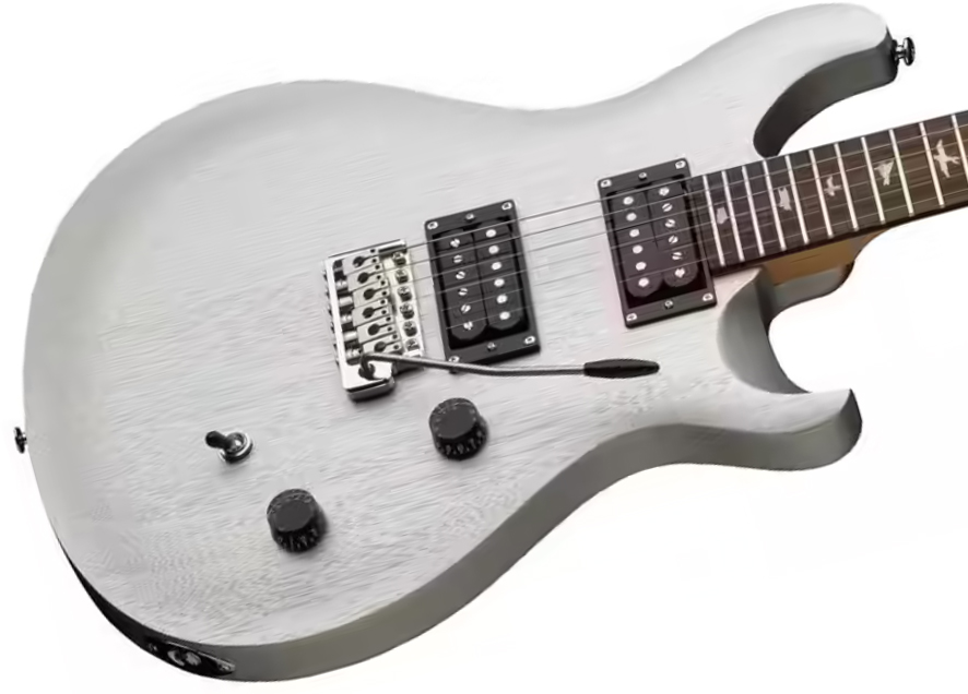 Prs Se Ce24 Standard Bolt-on 2h Trem Rw - Metallic Silver - Guitarra eléctrica de doble corte. - Variation 2