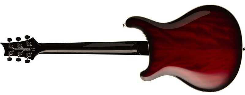 Prs Se Custom 22 Semi-hollow Hh Ht Rw +housse - Fire Red Burst - Guitarra eléctrica de doble corte. - Variation 1