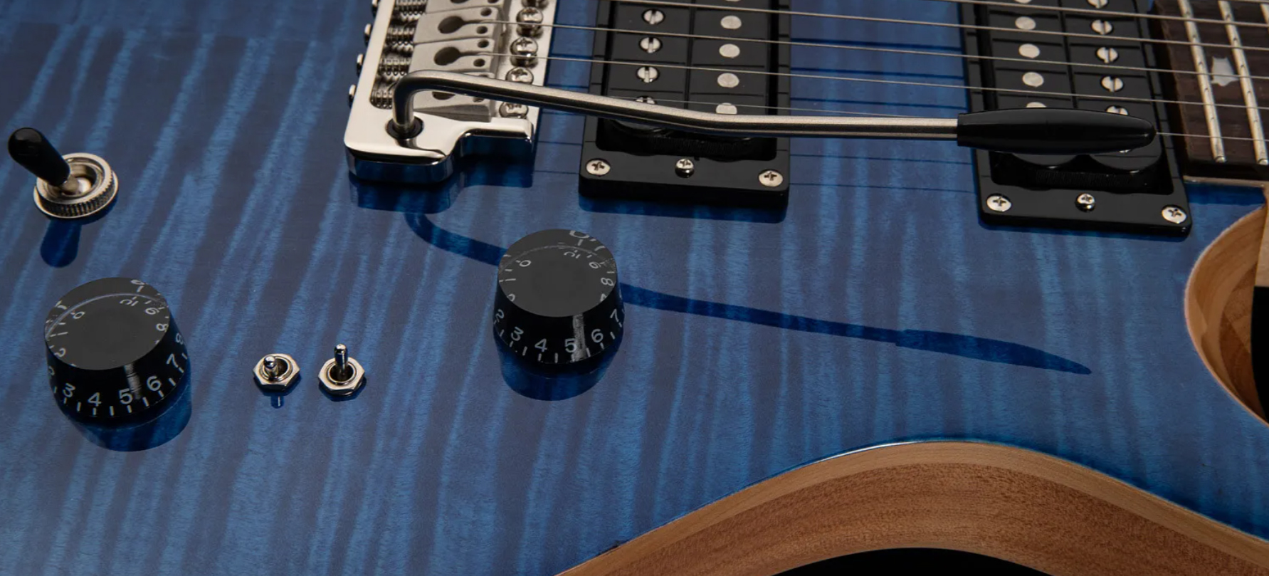 Prs Se Custom 24-08 2023 2h Trem Rw - Faded Blue - Double cut gitaar - Variation 3