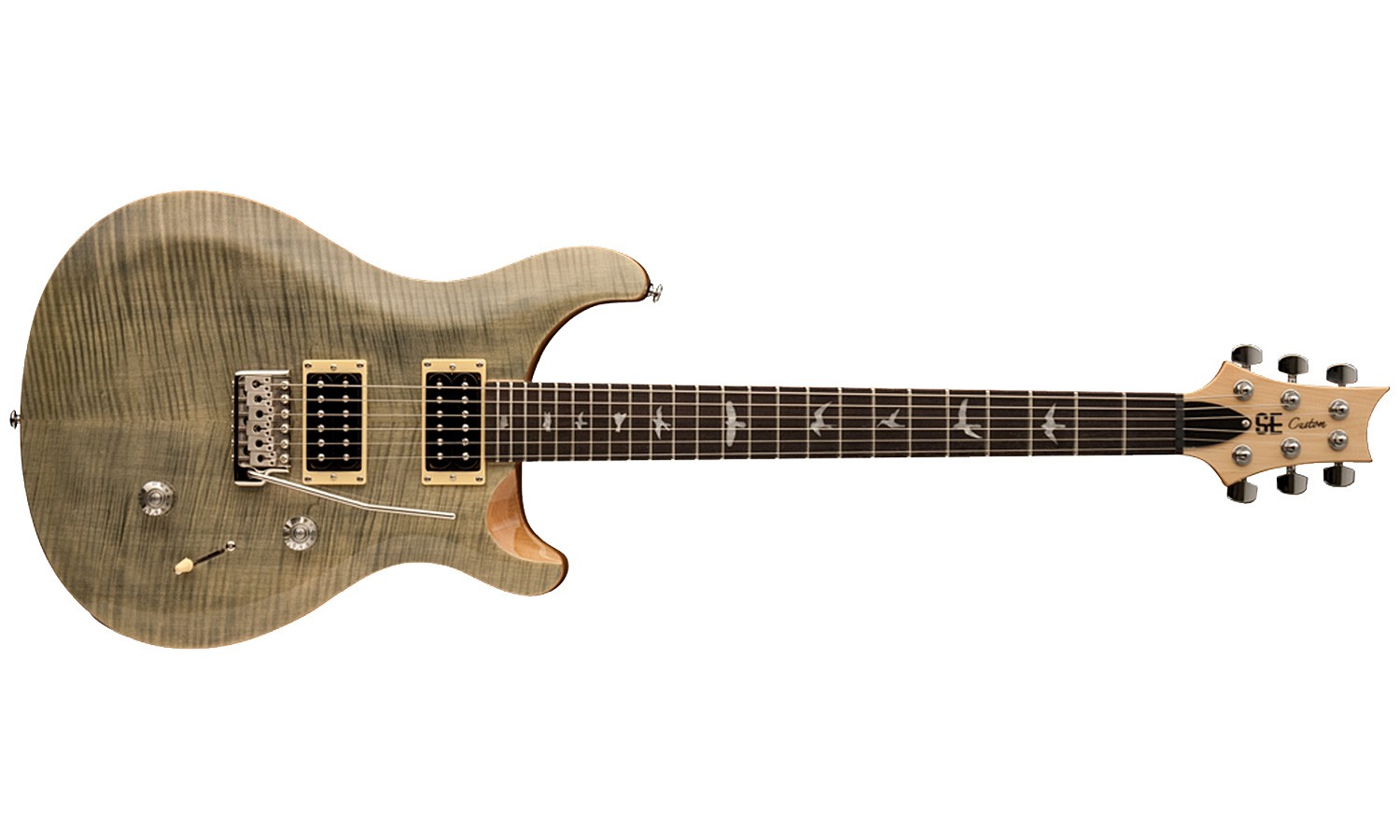 Prs Se Custom 24 2018 Hh Trem Rw - Trampas Green - Guitarra eléctrica de doble corte. - Variation 1