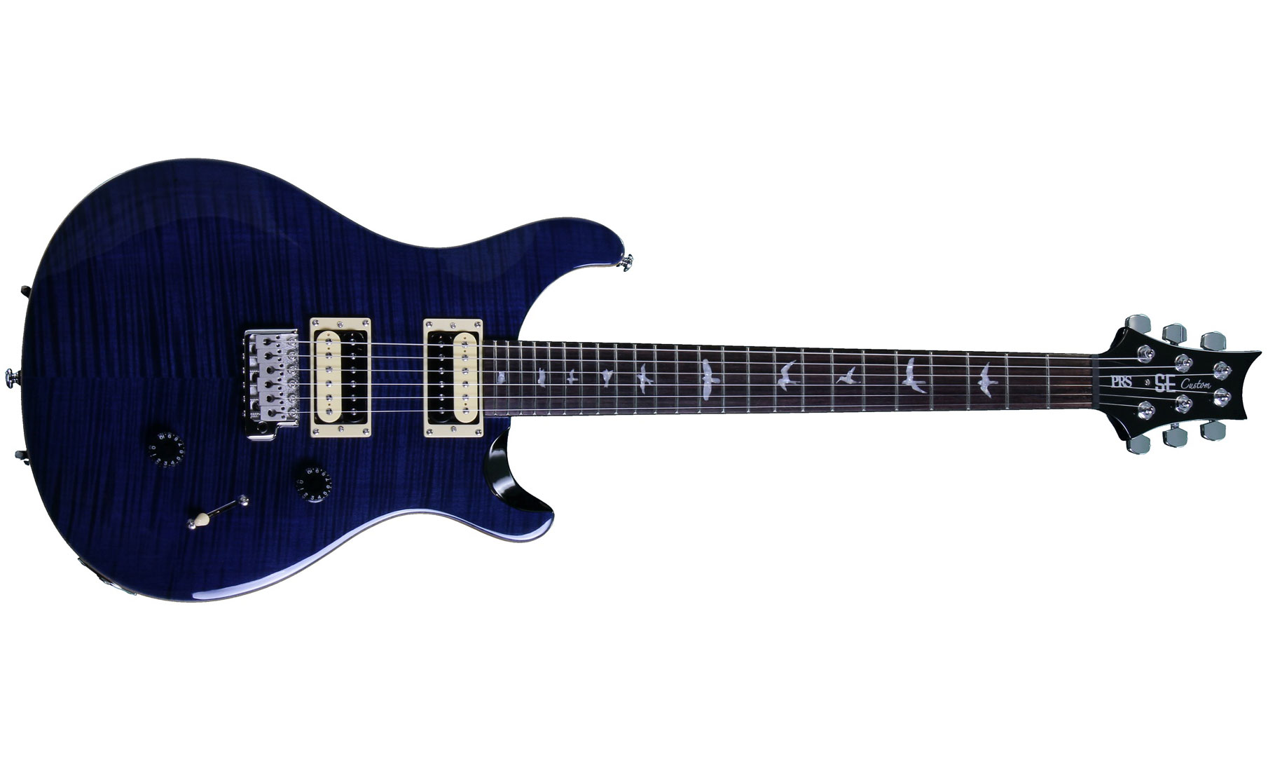 Prs Se Custom 24 2018 Hh Trem Rw - Whale Blue - Guitarra eléctrica de doble corte. - Variation 1