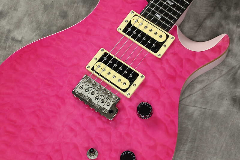 Prs Se Custom 24 2021 Hh Trem Rw +housse - Bonnie Pink - Guitarra eléctrica de doble corte. - Variation 2