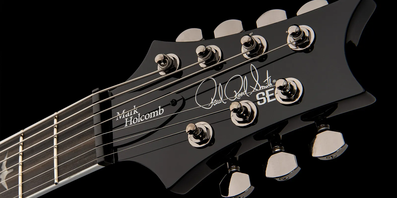 Prs Se Mark Holcomb Svn 2023 Signature 7c 2h Ht Eb - Holcomb Blue Burst - 7-snarige elektrische gitaar - Variation 6