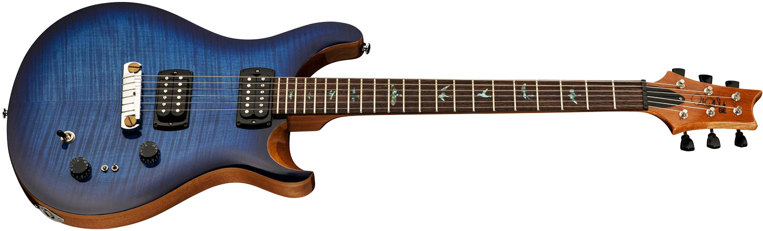 Prs Se Paul's Guitar 2h Ht Rw - Faded Blue Burst - Guitarra eléctrica de doble corte. - Variation 1