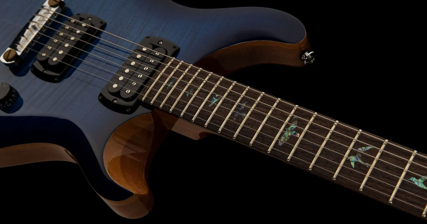 Prs Se Paul's Guitar 2h Ht Rw - Faded Blue Burst - Guitarra eléctrica de doble corte. - Variation 2