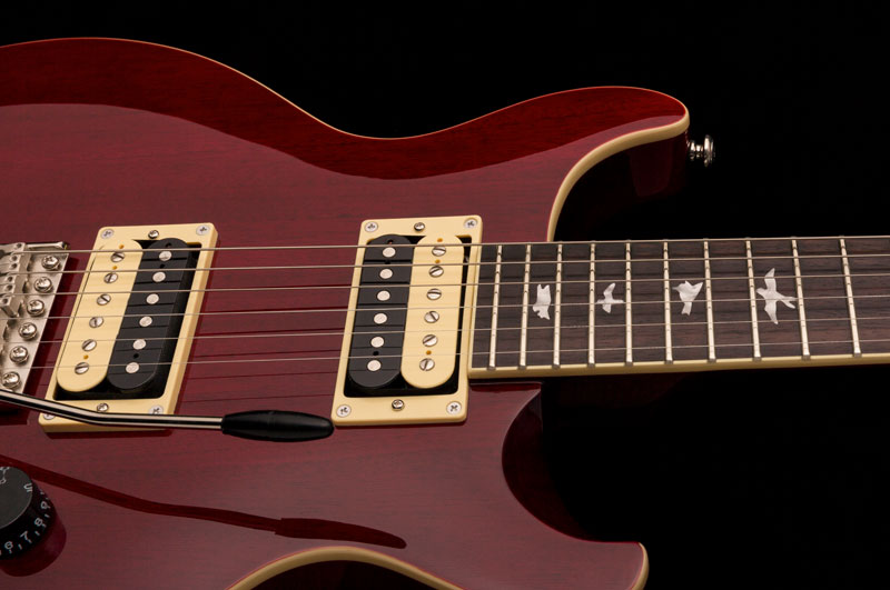 Prs Se Santana Standard 2018 Hh Trem Rw - Vintage Cherry - Guitarra eléctrica de doble corte. - Variation 2