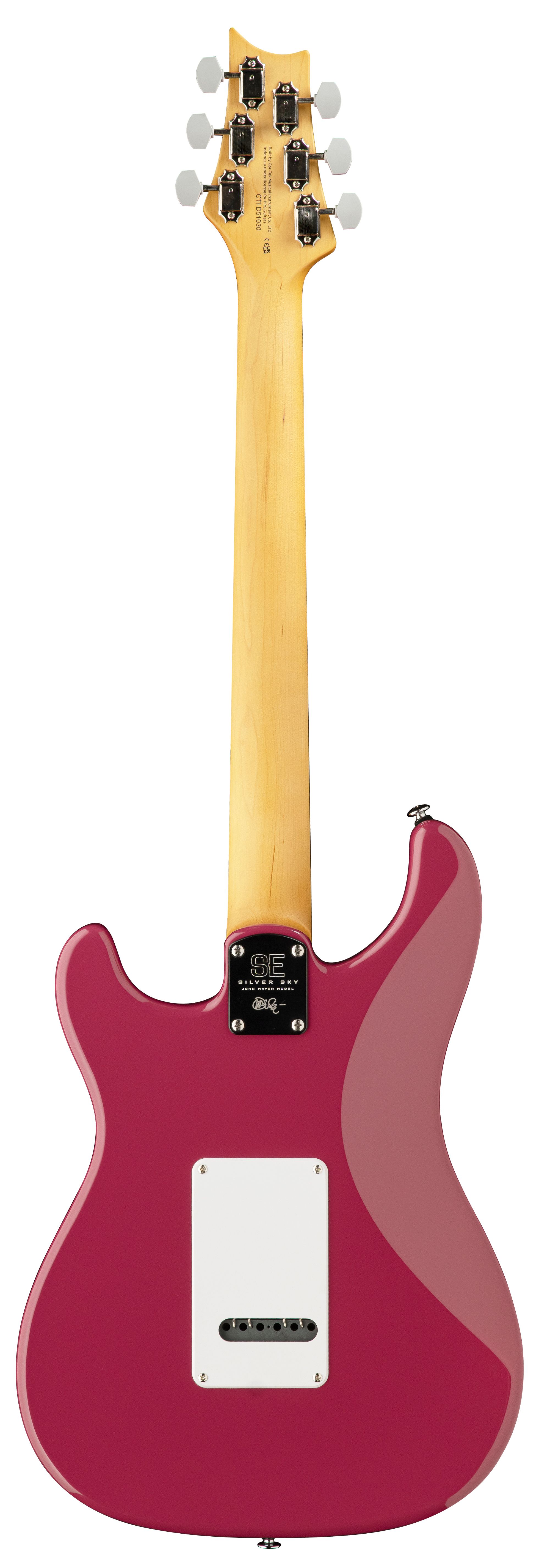 Prs Se Silver Sky John Mayer Signature 3s Trem Rw - Dragon Fruit - Elektrische gitaar in Str-vorm - Variation 1