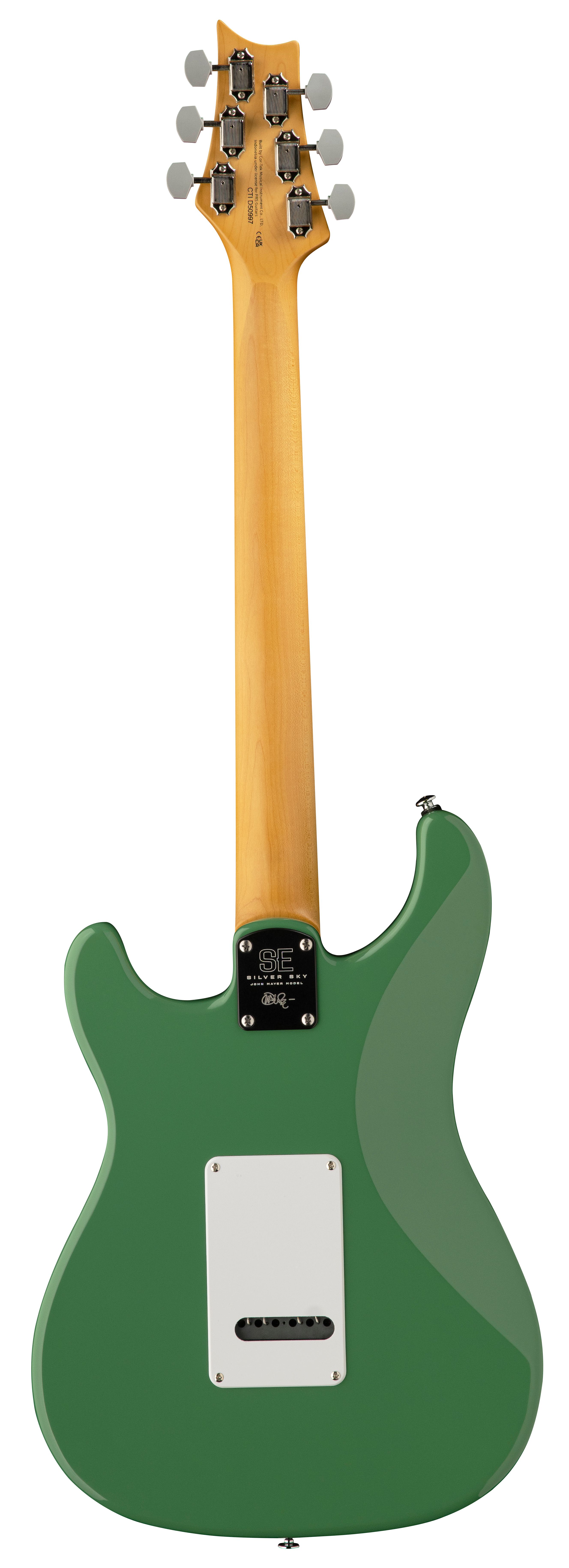 Prs Se Silver Sky John Mayer Signature 3s Trem Rw - Ever Green - Elektrische gitaar in Str-vorm - Variation 1