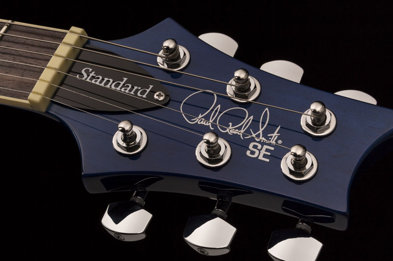Prs Se Standard 24 Trans Blue - Guitarra eléctrica de doble corte. - Variation 3