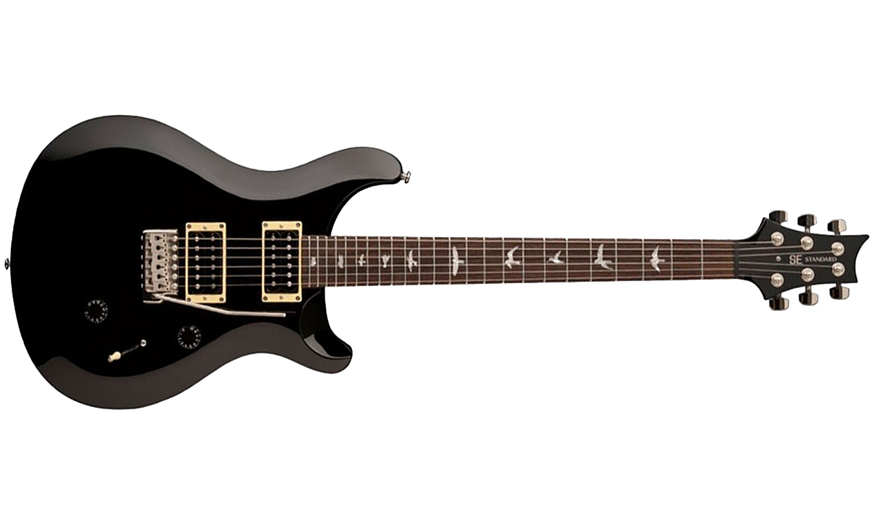 Prs Se Standard 24 2017 Hh Trem Rw - Black - Guitarra eléctrica de doble corte. - Variation 1