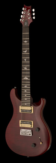 Prs Se Svn 7 String Savior - Black Cherry - 7-snarige elektrische gitaar - Variation 1