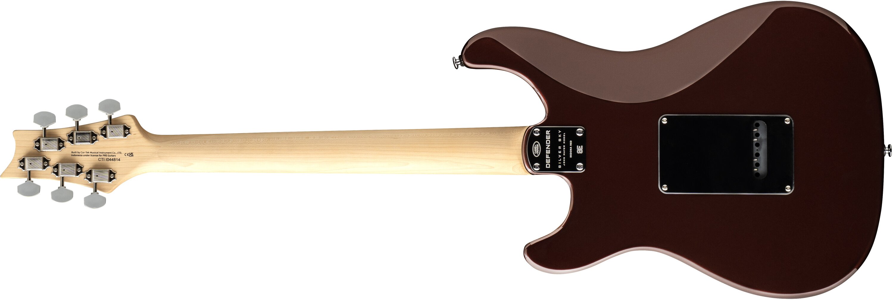 Prs Silver Sky Defender Se Ltd Signature 3s Trem Rw - Sedona Red - Elektrische gitaar in Strat vorm - Variation 1