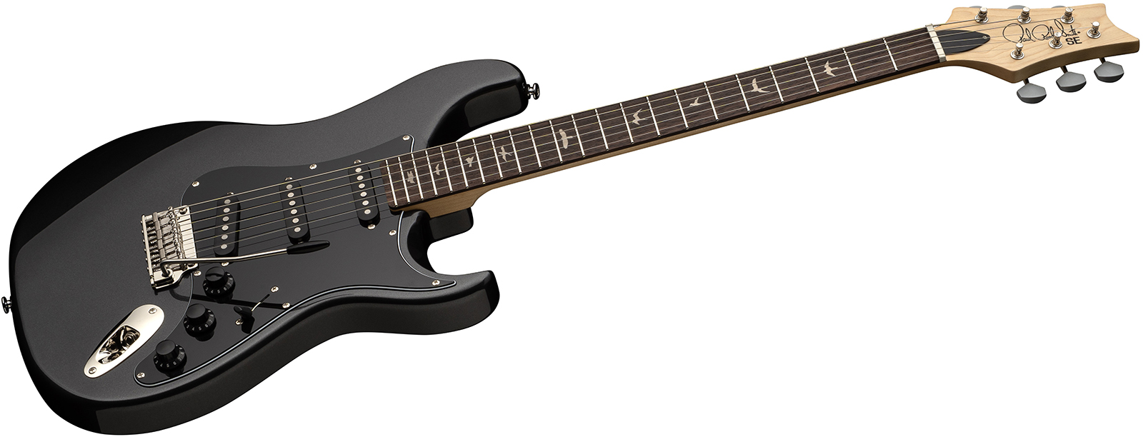 Prs Silver Sky Defender Se Ltd Signature 3s Trem Rw - Carpathian Grey - Elektrische gitaar in Strat vorm - Variation 2