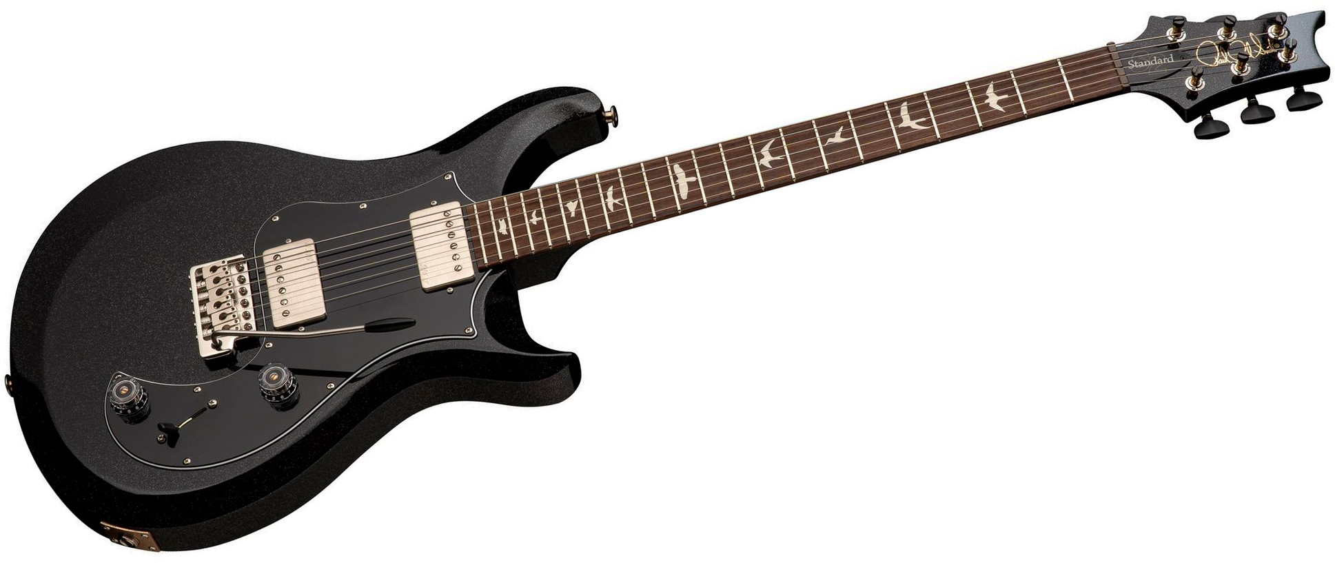 Prs Standard 22 S2 Usa 2h Trem Rw - Black Rainbow Holoflake - Double cut gitaar - Variation 2