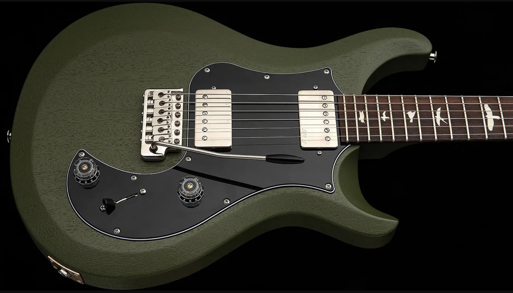 Prs Standard 22 S2 Usa 2h Trem Rw - Matcha Green Satin - Double cut gitaar - Variation 3