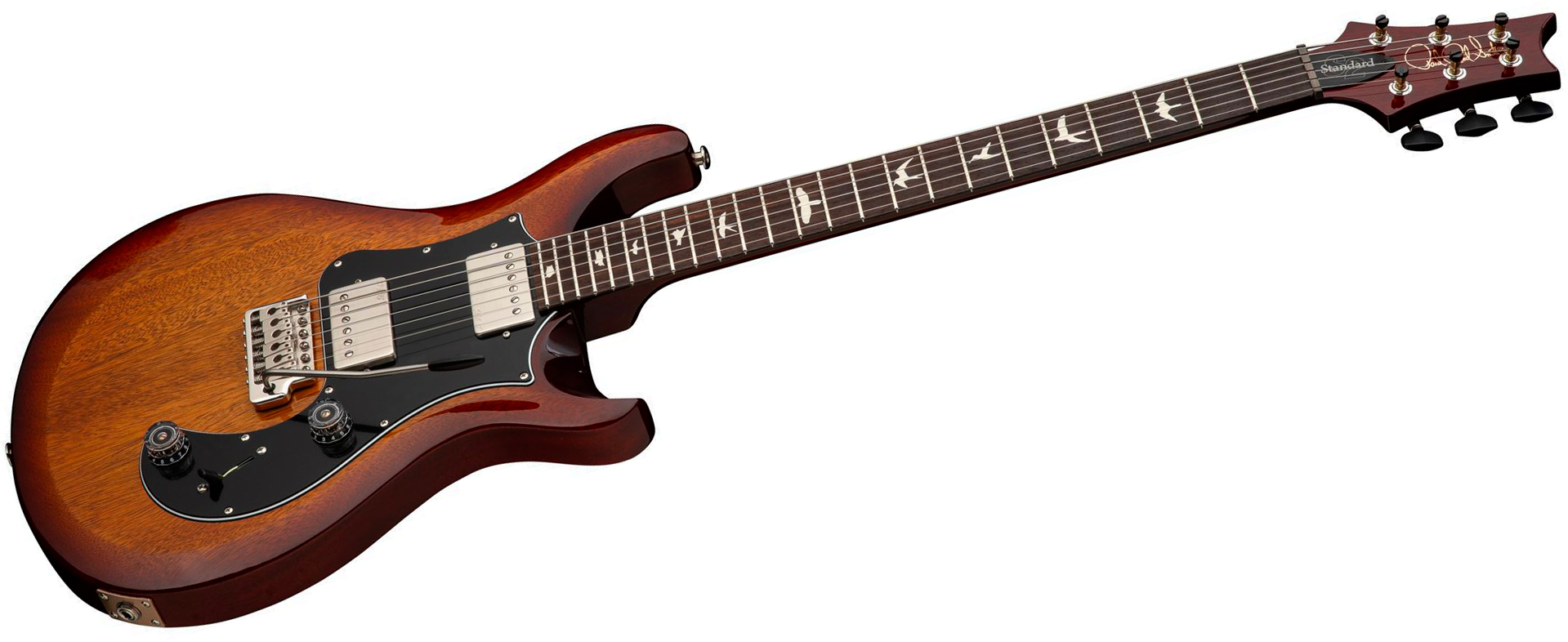 Prs Standard 24 S2 Usa 2h Trem Rw - Dark Cherry Sunburst - Double cut gitaar - Variation 2