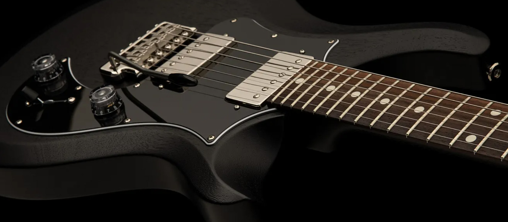Prs Standard 24 Satin S2 Usa 2h 58/15 Lt-s Trem Rw - Charcoal - Guitarra eléctrica de doble corte. - Variation 2