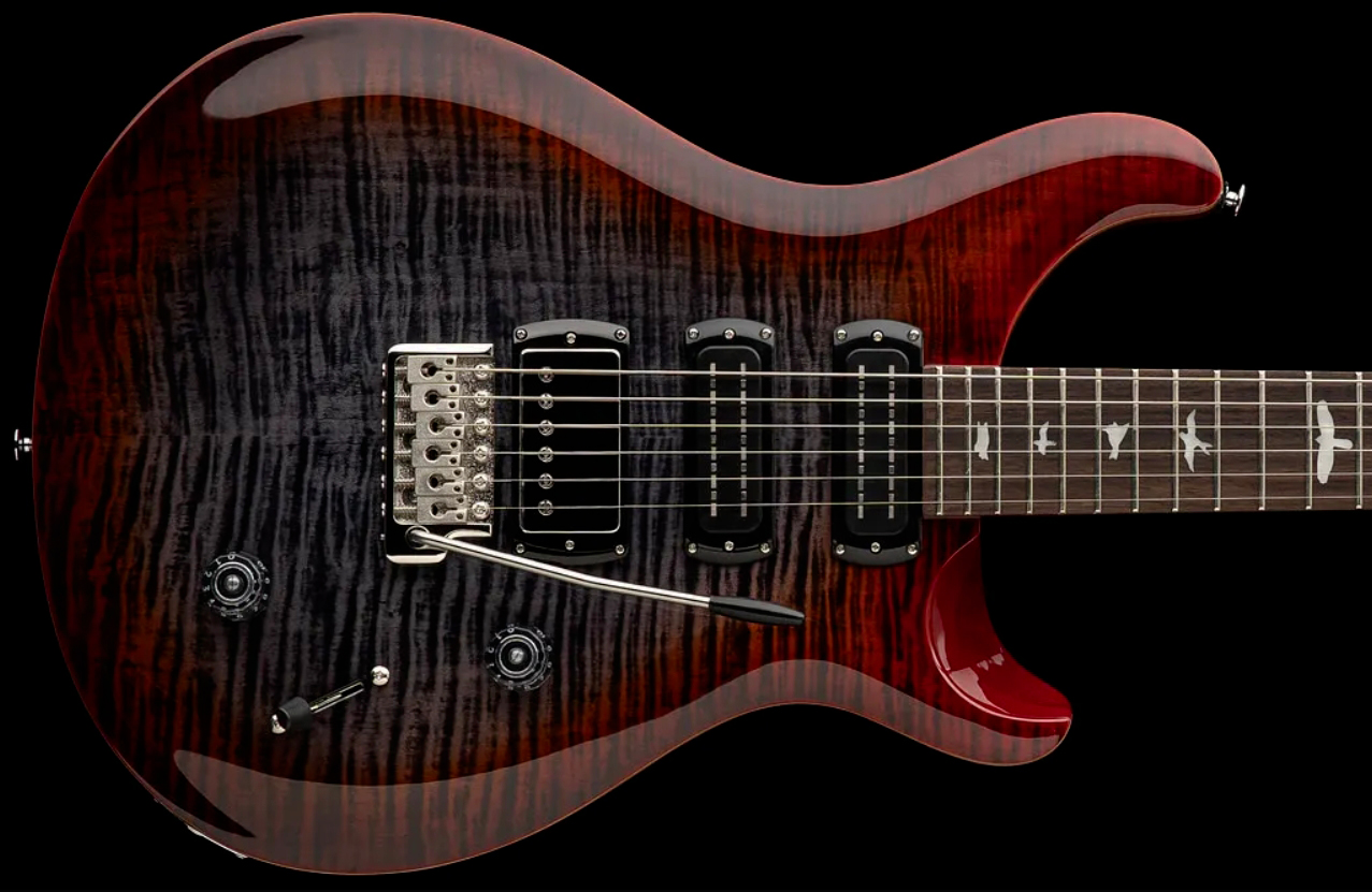 Prs Studio Se 1h 2mh Trem Rw - Charcoal Cherry Burst - Double cut gitaar - Variation 1