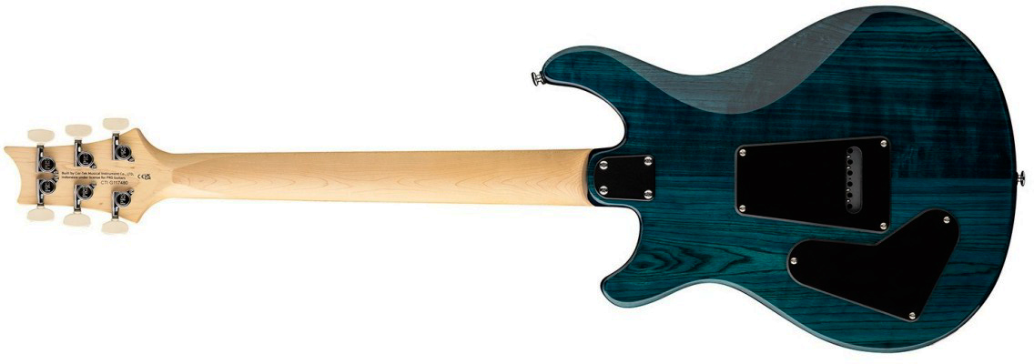 Prs Swamp Ash Special Se (wing Tuners) Hsh Trem Mn - Iridescent Blue - Double cut gitaar - Variation 2