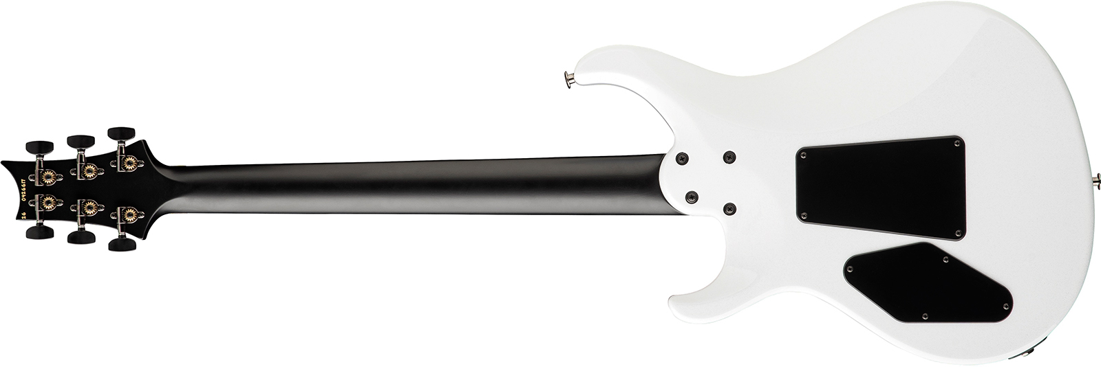 Prs Tekton Floyd Usa 2h Fr Eb - White Holoflake - Double cut gitaar - Variation 1