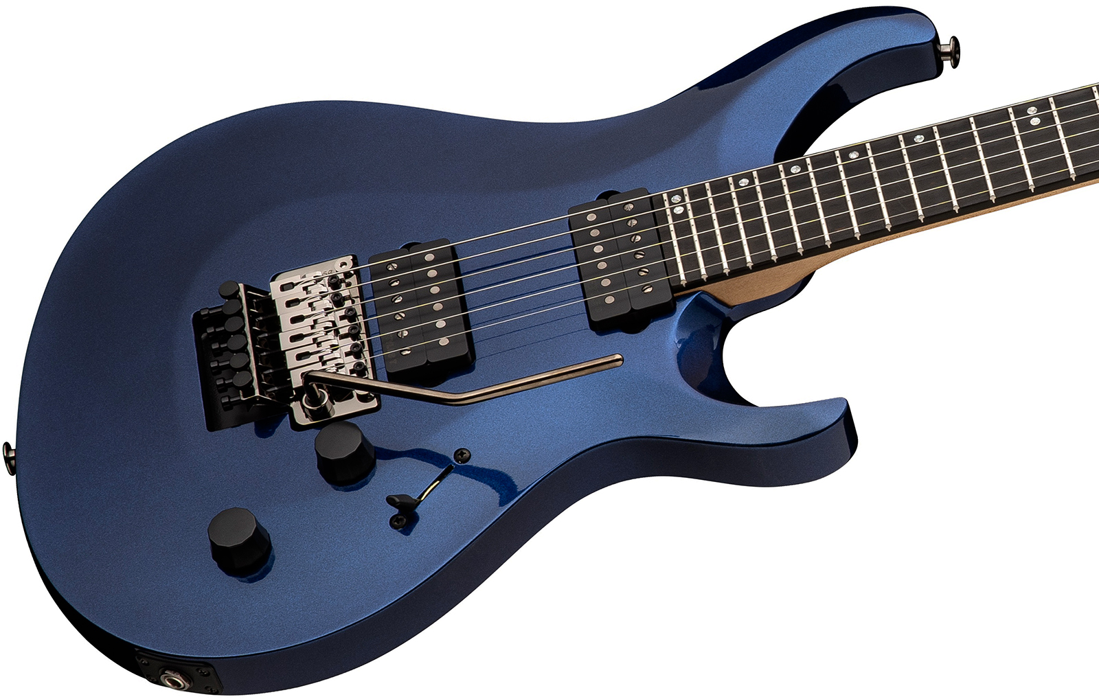Prs Tekton Floyd Usa 2h Fr Eb - Pearl Black - Double cut gitaar - Variation 2