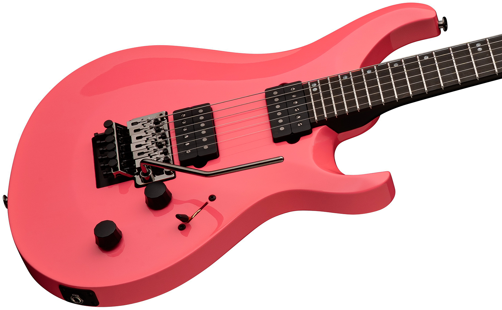 Prs Tekton Floyd Usa 2h Fr Eb - Hot Pink - Double cut gitaar - Variation 2