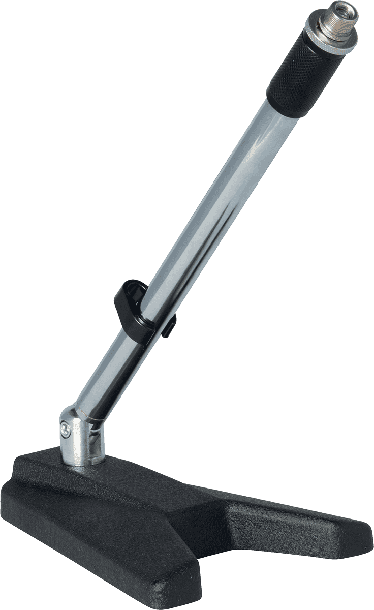 Quiklok Pied Court Embase En Triangle - Chrome - Microfoonstatief - Main picture