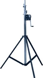 Licht statief  Quiklok Light stand with crank - black/chrome