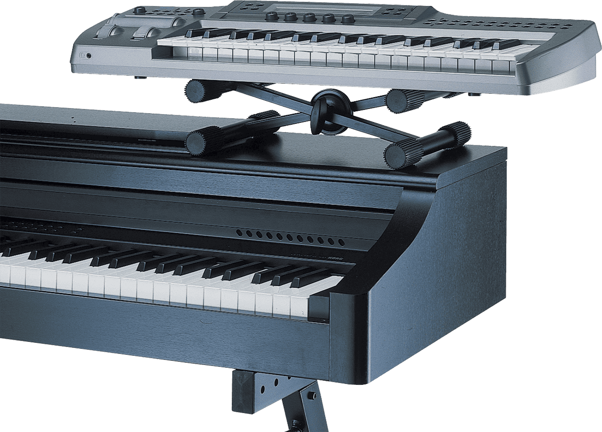 Quiklok T-rex Petit Stand Clavier X Noir - Keyboardstandaard - Variation 1
