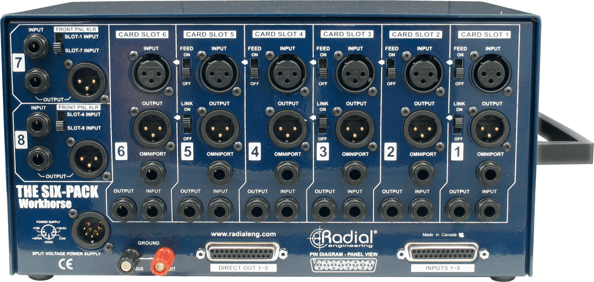 Radial Six Pack - System 500 componenten - Variation 2