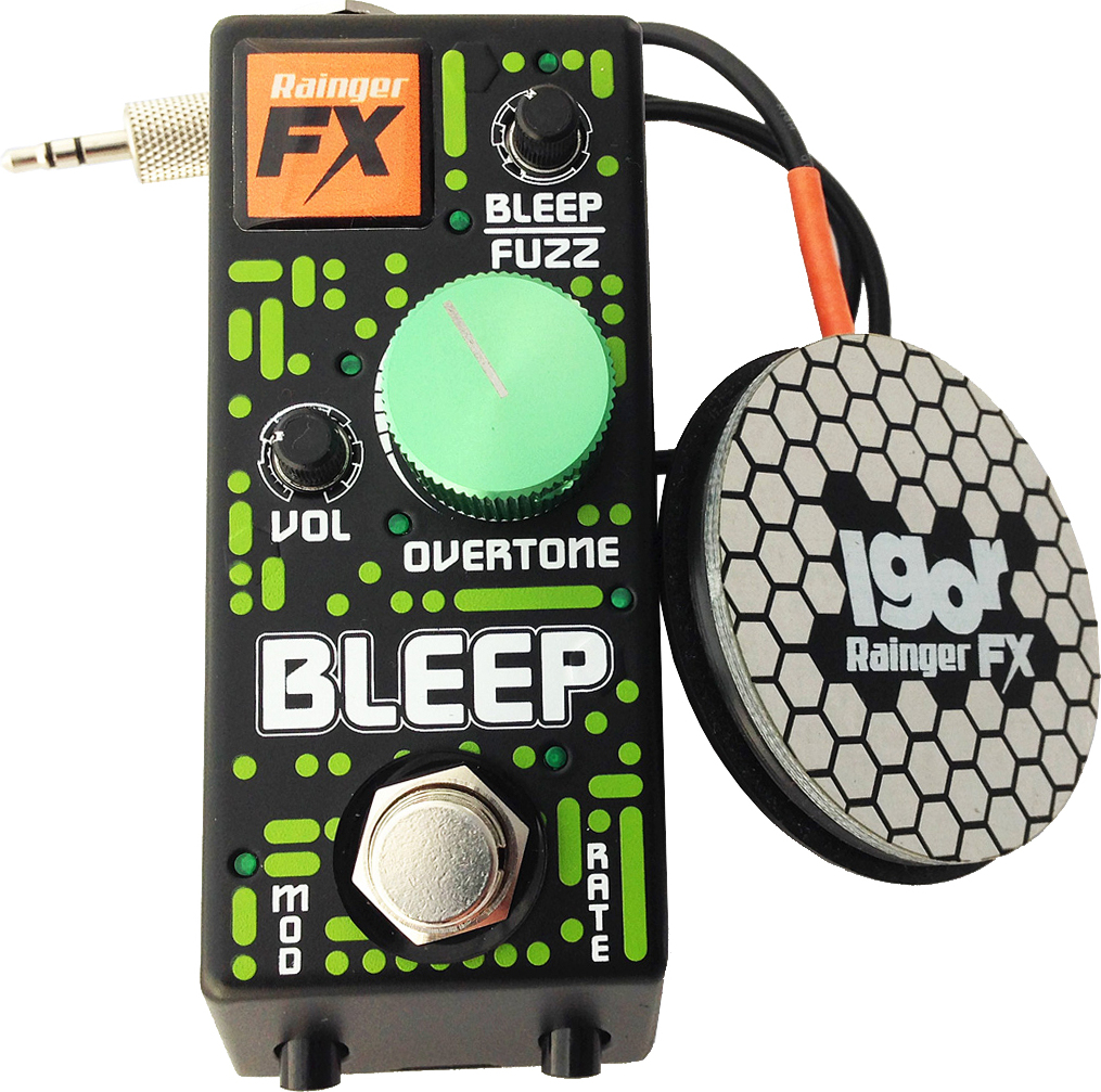 Rainger Fx Bleep Fuzz With Igor Controller - Overdrive/Distortion/fuzz effectpedaal - Main picture