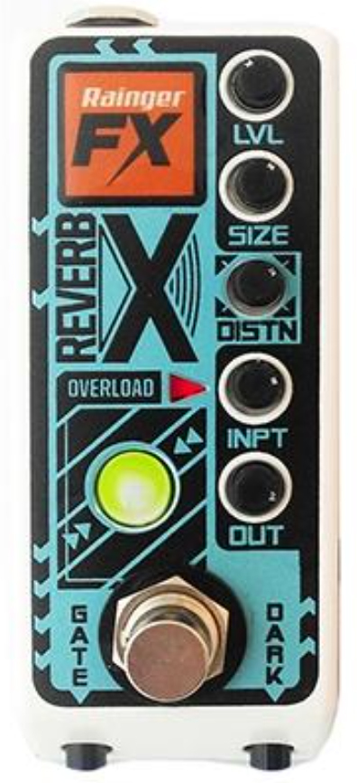 Rainger Fx Reverb X With Igor - Reverb/delay/echo effect pedaal - Main picture