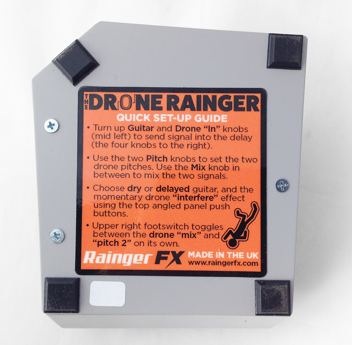 Rainger Fx Drone Rainger Digital Delay - Reverb/delay/echo effect pedaal - Variation 3