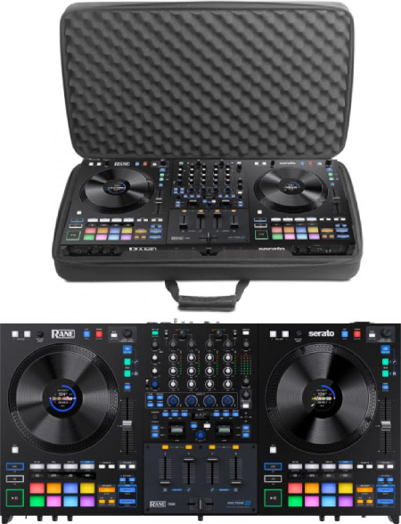 Rane Four  + U 8321 Bl (rane Four) - Case/flight/decksaver - Main picture