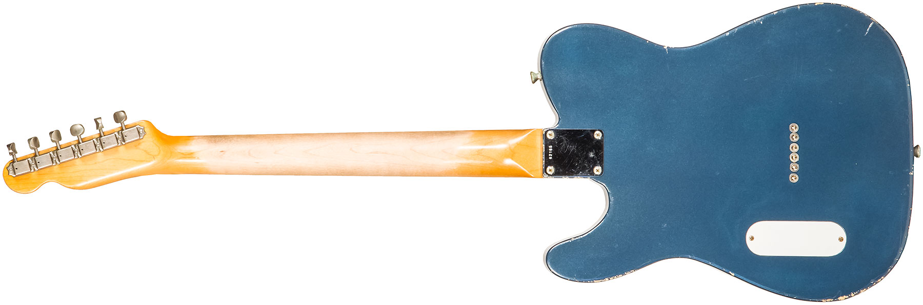 Rebelrelic Carmelita 2h Tv Jones Ht Rw #62165 - Medium Aged Lake Placid Blue - Televorm elektrische gitaar - Variation 1