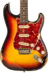 Elektrische gitaar in str-vorm Rebelrelic S-Series 62 #231009 - 3-Tone Sunburst