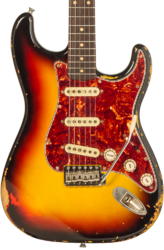 Elektrische gitaar in str-vorm Rebelrelic S-Series 62 #231009 - 3-tone sunburst