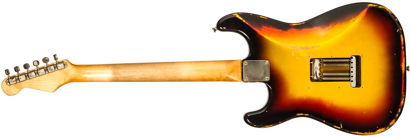 Rebelrelic S-series 1962 3s Trem Rw #231009 - 3-tone Sunburst - Elektrische gitaar in Str-vorm - Variation 1
