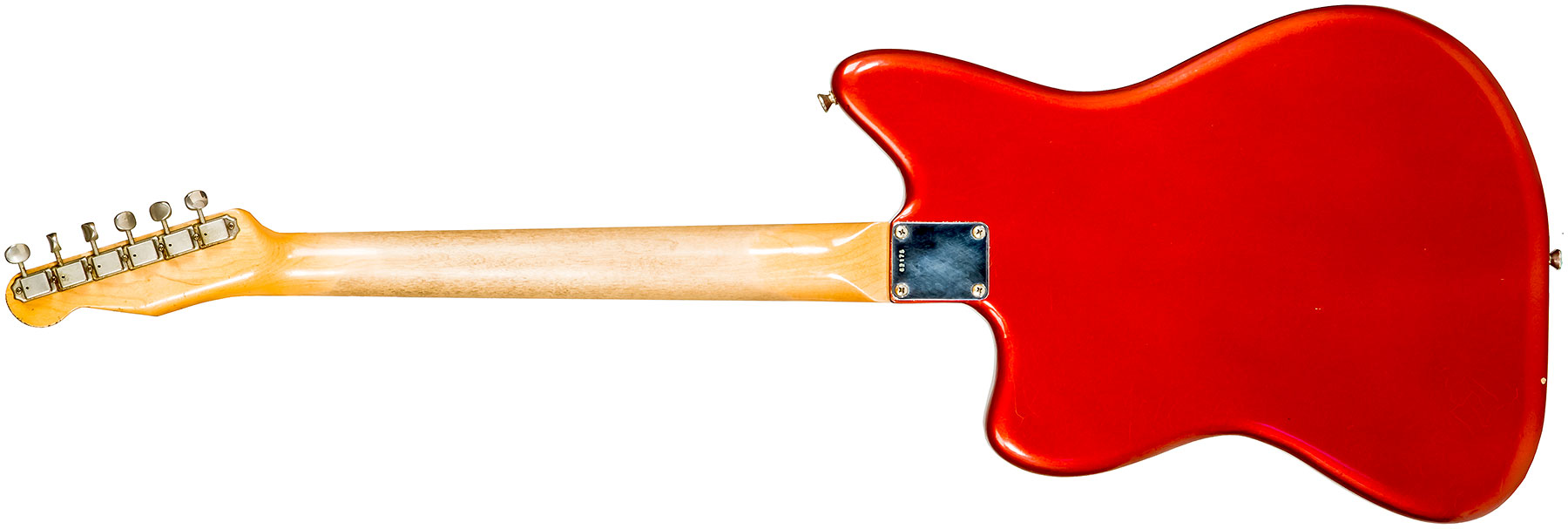 Rebelrelic Wrangler 2h Trem Rw #62175 - Light Aged Candy Apple Red - Semi hollow elektriche gitaar - Variation 1