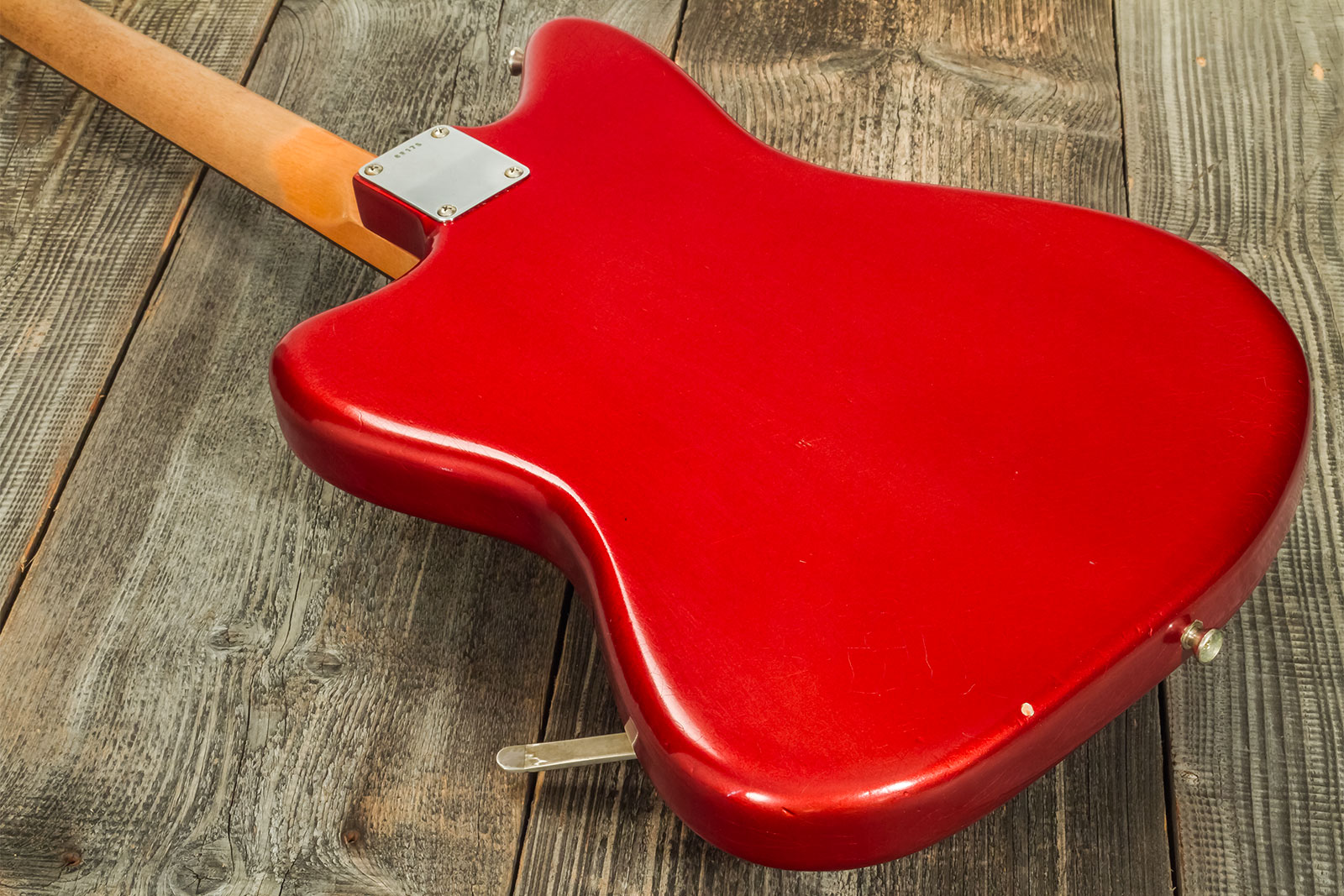 Rebelrelic Wrangler 2h Trem Rw #62175 - Light Aged Candy Apple Red - Semi hollow elektriche gitaar - Variation 6