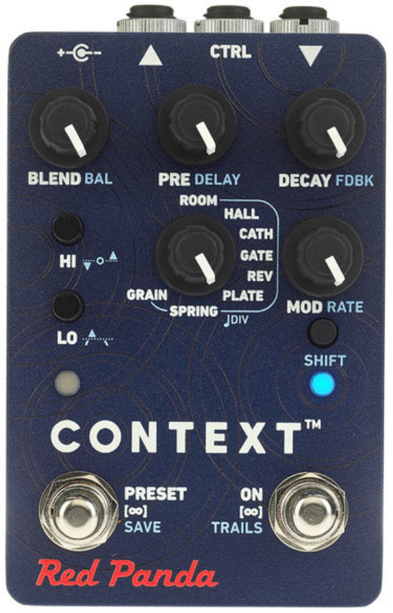 Red Panda Context 2 Reverb - Reverb/delay/echo effect pedaal - Main picture