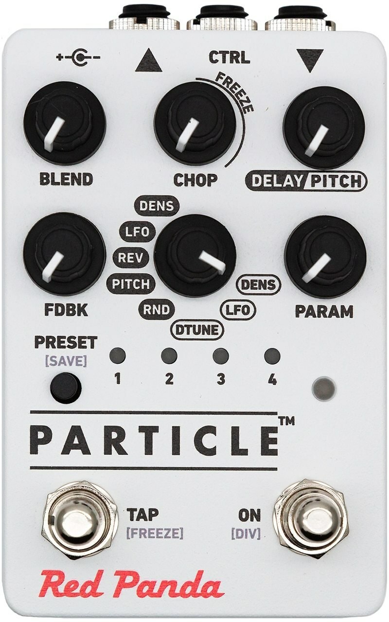 Red Panda Particle V2 - Reverb/delay/echo effect pedaal - Main picture
